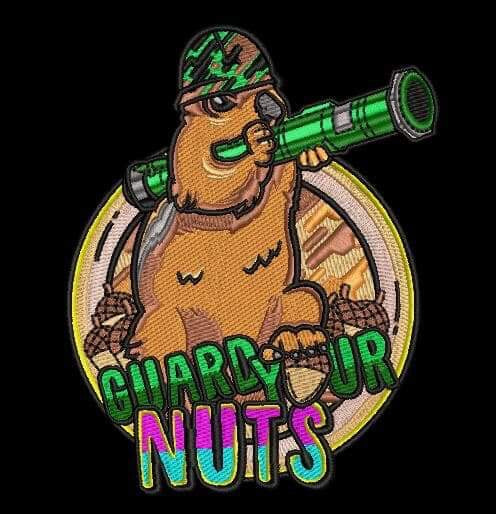 Guard Your Nuts - Private Rocket the Squirrel