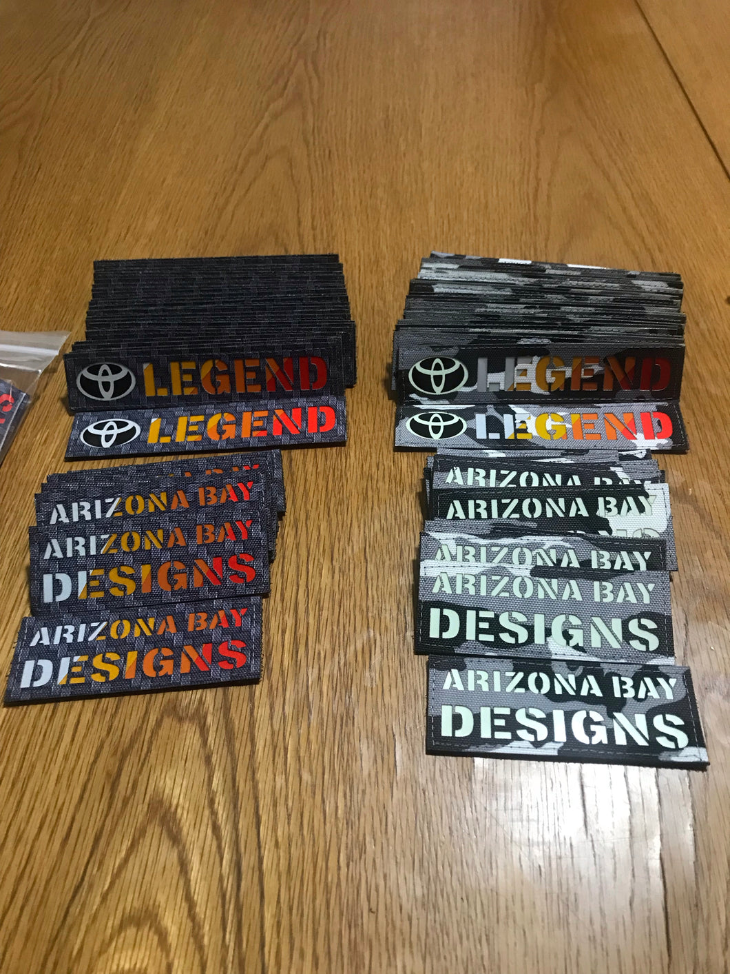 All 4 new lasercuts 2 Legend variants 2 ARIZONA BAY DESIGNS variants