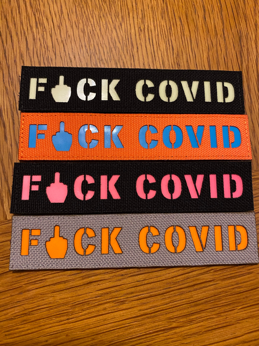 F COVID Lasercut