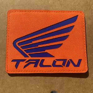 Talon Lasercut Hook&loop patches