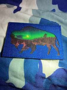 Aurora Buffalo Lasercut patch